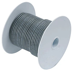 100' Ancor 104410 Grey 14 AWG Tinned Copper Wire