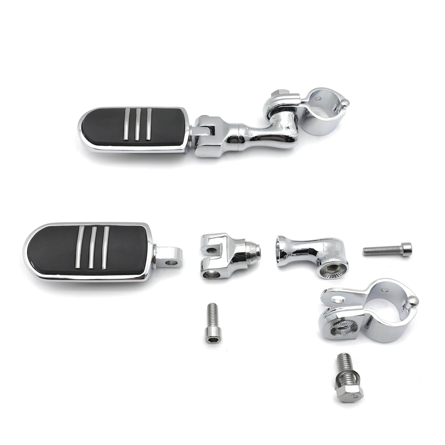 Streamliner Footpegs for Highway Engine Guard Crash Bar (3")