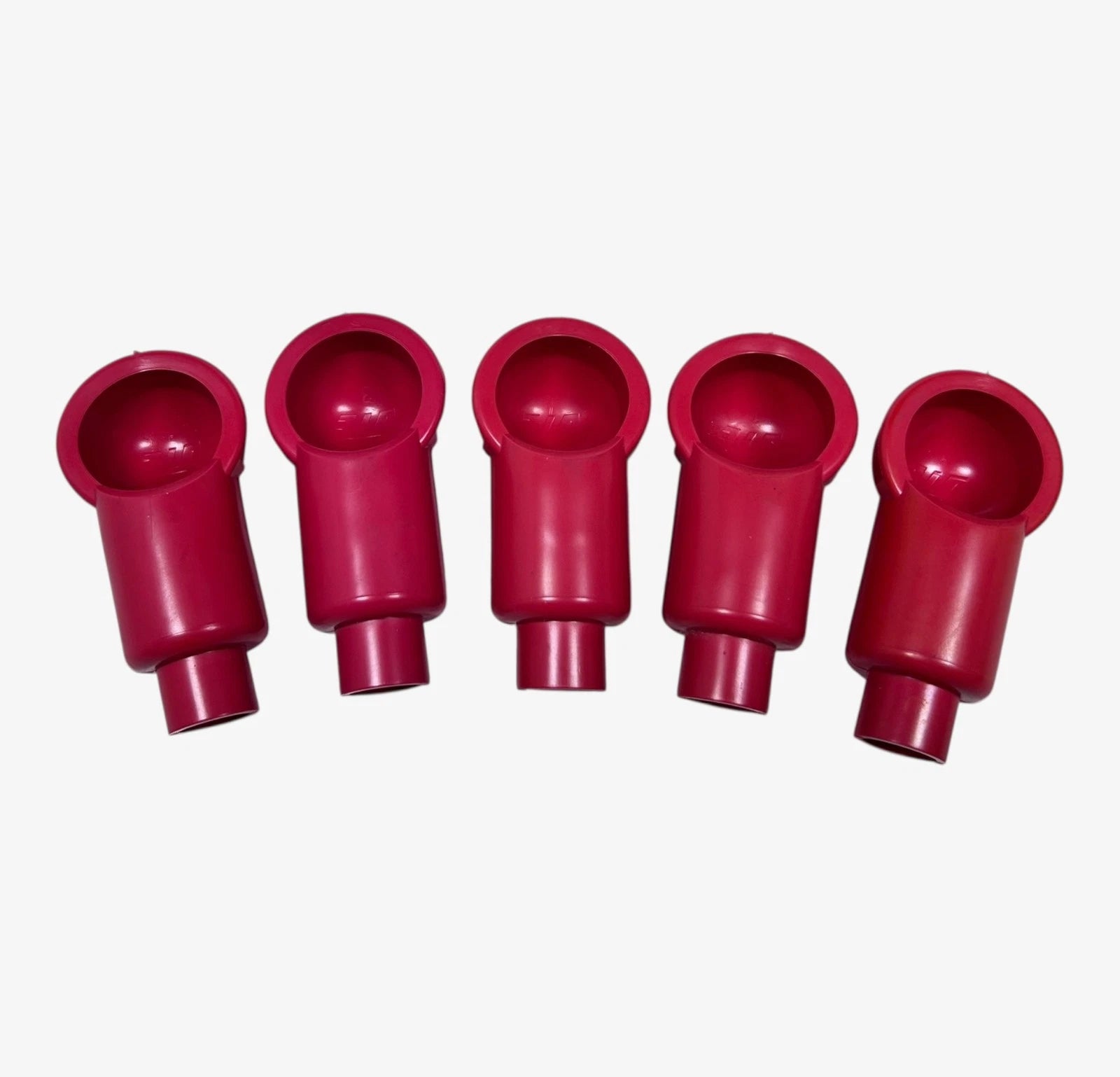 5X Red Rubber Battery Terminal Cover for Universal