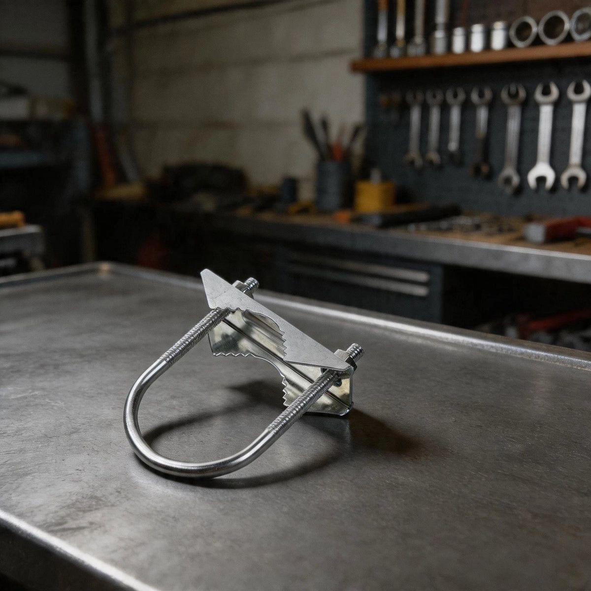 Antenna Mast Clamp Bracket for Mounting Pipes with U Bolt