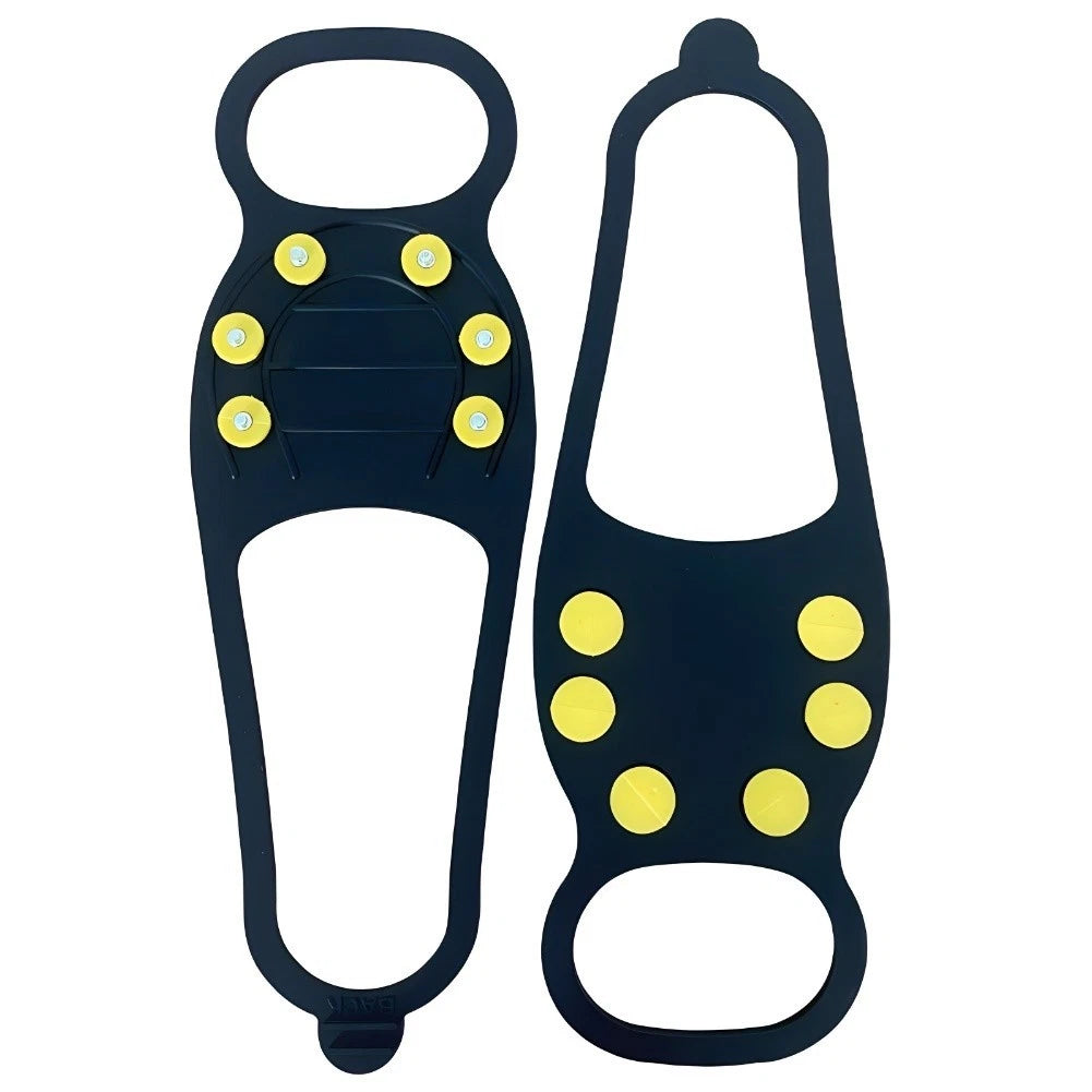 6 Stud Crampon Shoe Covers for Outdoor Ice Snow Walking Safety
