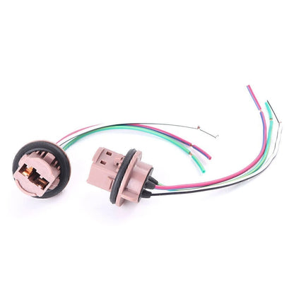2X LED Bulb Brake Signal Light Wiring Harness Socket for Corner Blinker Parking