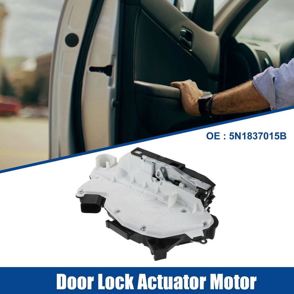 Front Left Side Door Lock Actuator Motor Replacement for Volkswagen Tiguan (2012–2015)