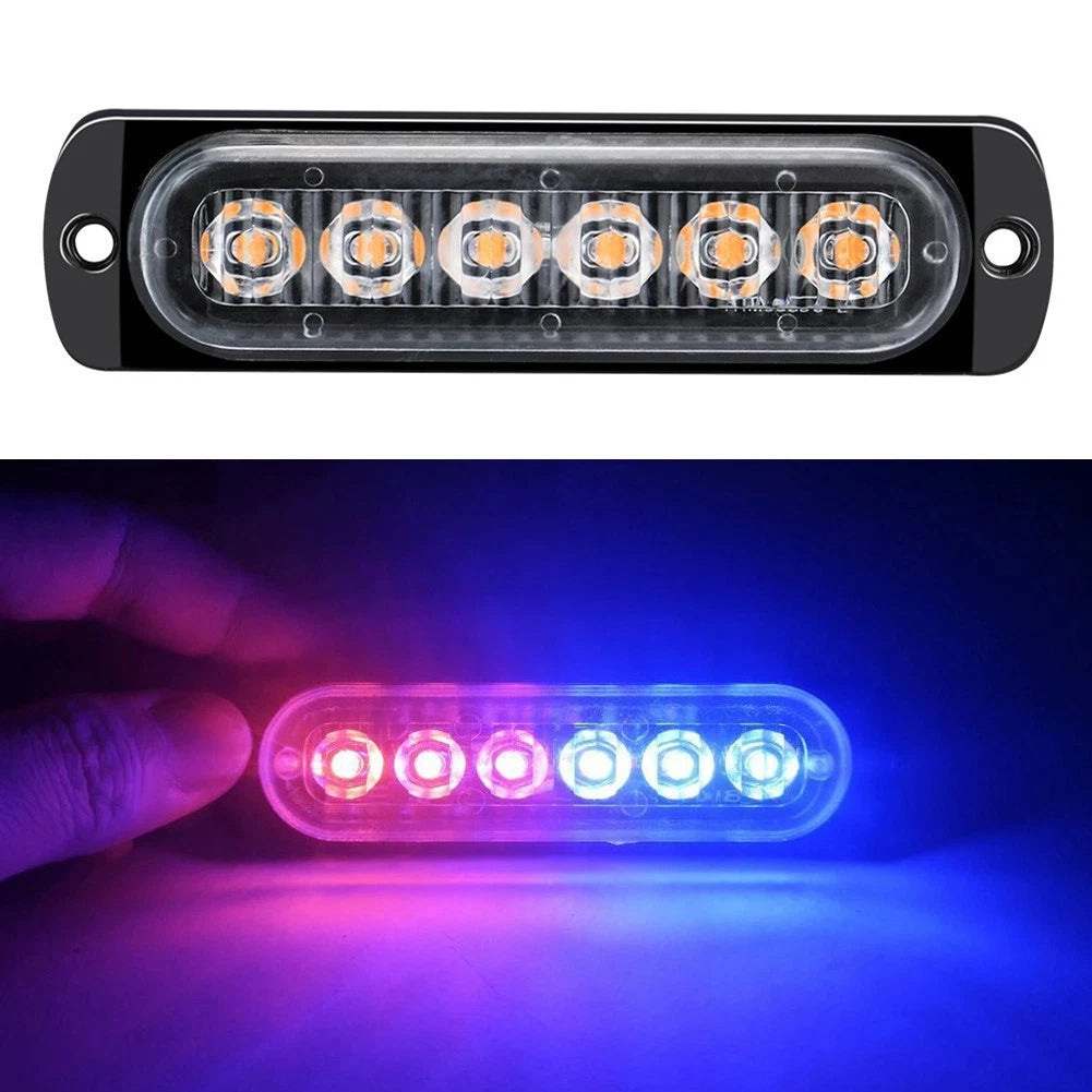 6X LED Strobe Light for Surface Mounting - All Weather Use