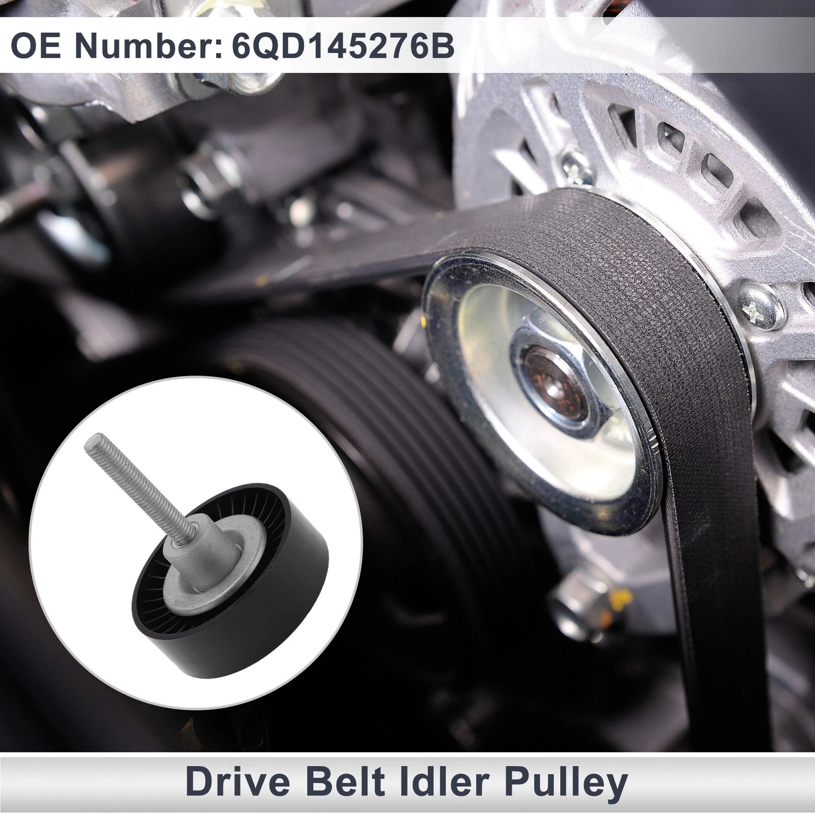 Drive Belt Idler Pulley Replacement for Audi A1 (2011–2018)