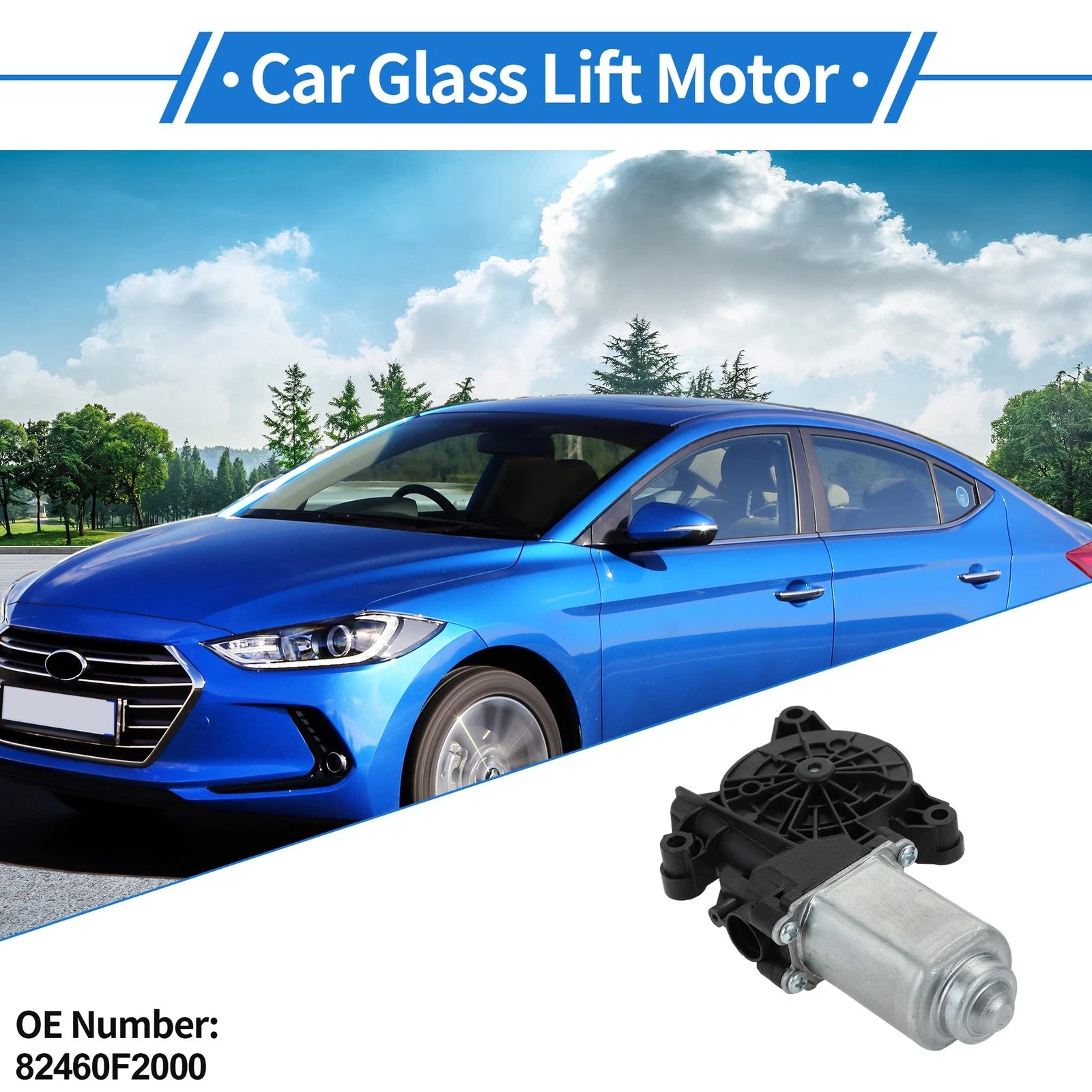 Power Window Regulator Lift Motor for Hyundai Elantra (2017–2020)