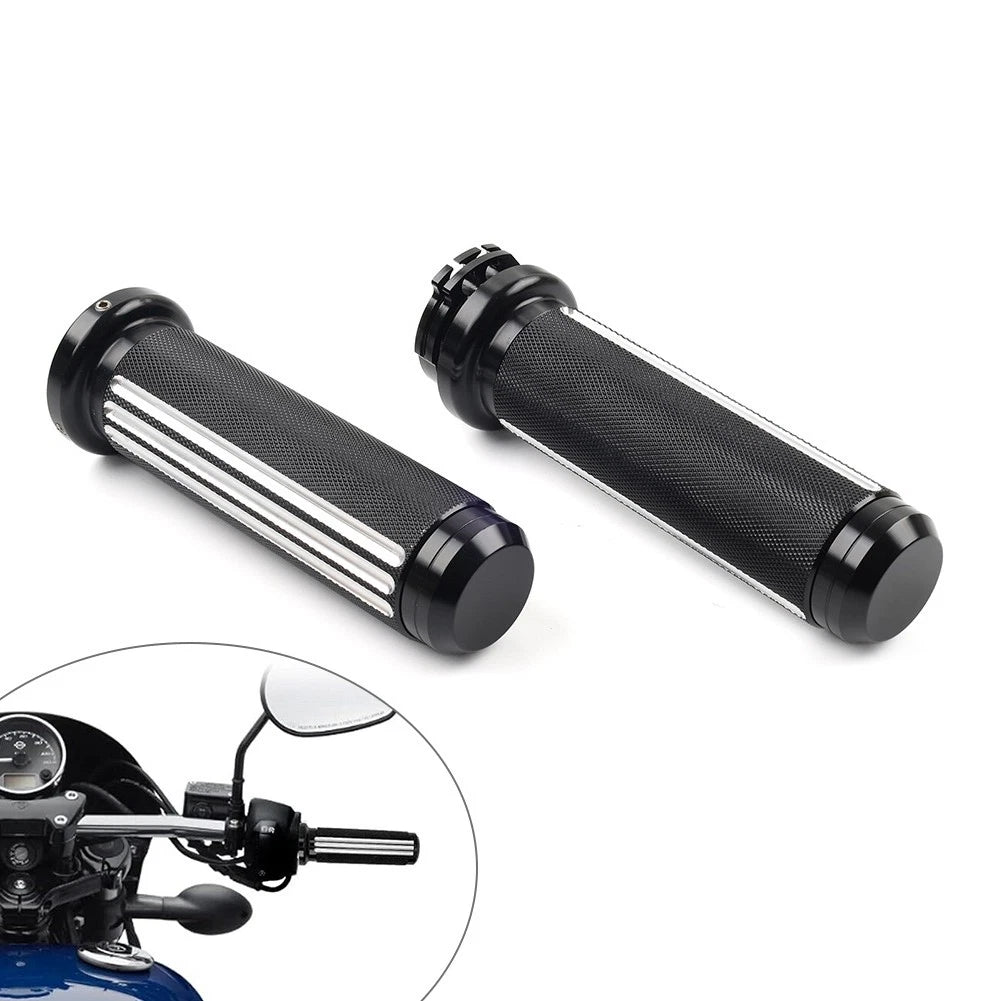 1" Handlebar Hand Grips for Harley Heritage Softail Dyna