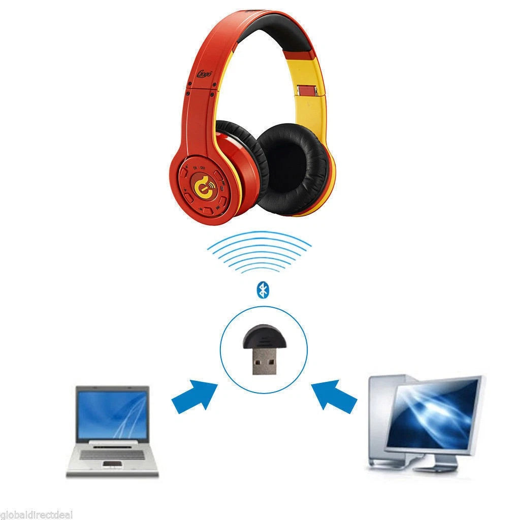10X Bluetooth USB 2.0 EDR Dongle Adapter for Windows XP 7 8 Laptop PC