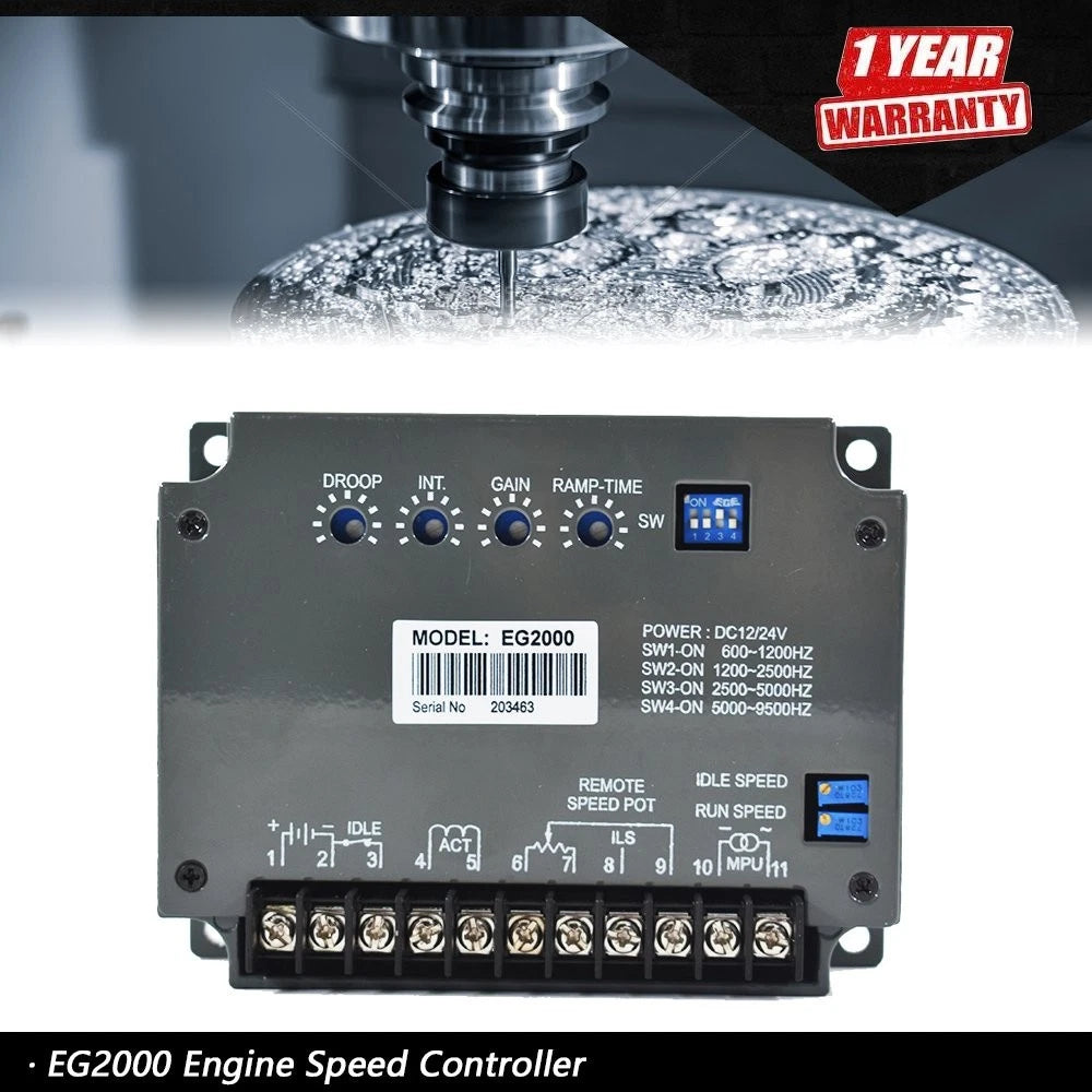 Electric Generator Governor Engine Speed Controller EG2000 for Universal