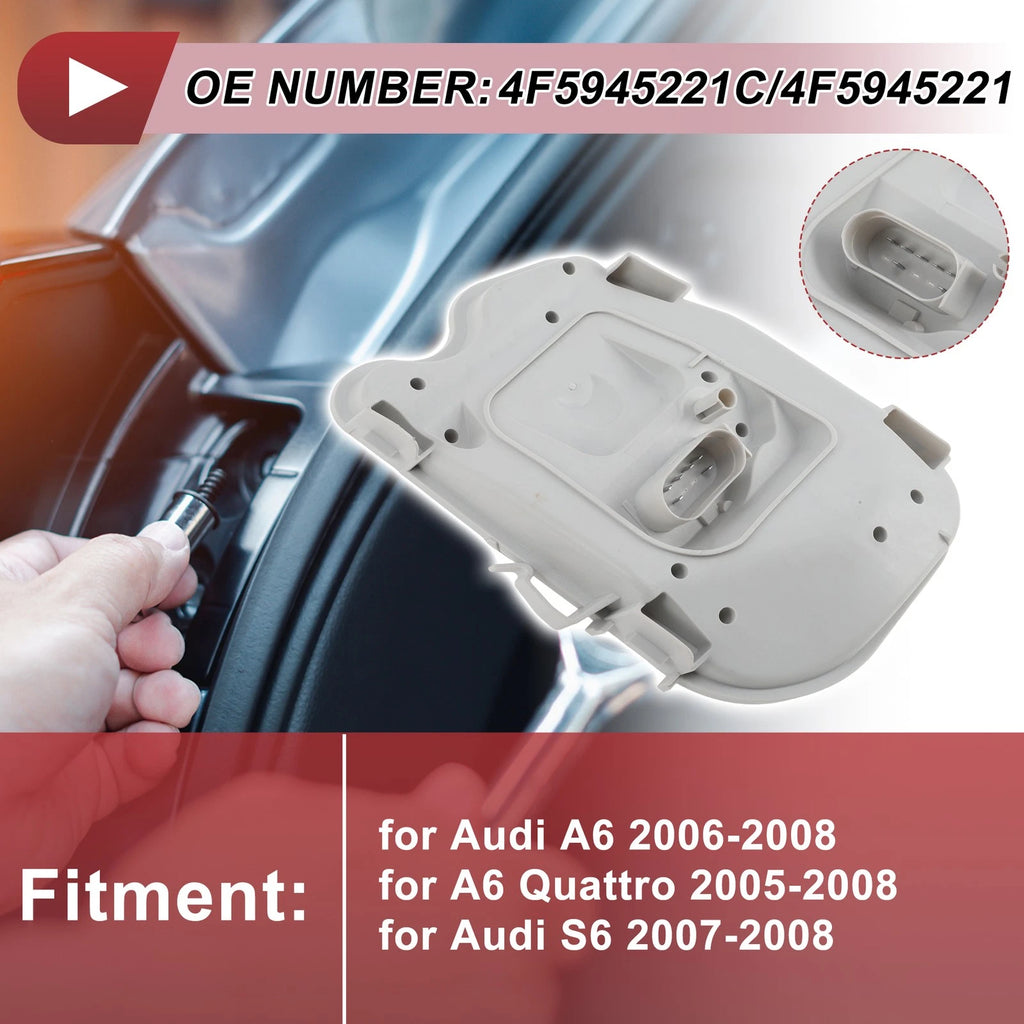 Left Rear 7 Pin Tail Light Holder Replacement for Audi A6 (2006–2008)