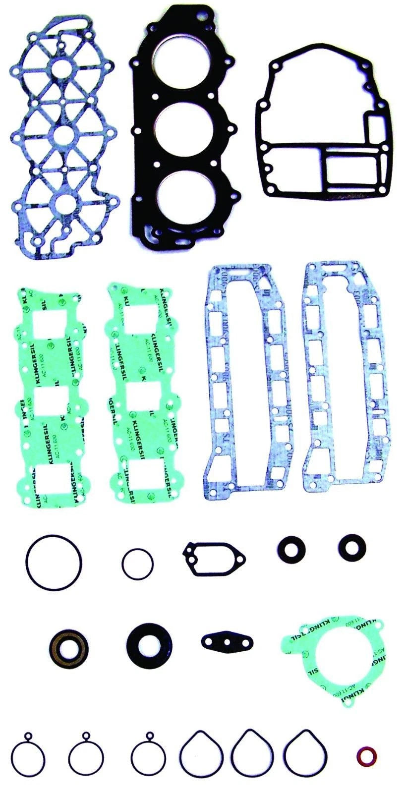 Gasket Kit for Yamaha 40-50 Hp 1995–2005 3 Cyl (OEM 63D-W0001-00-00)