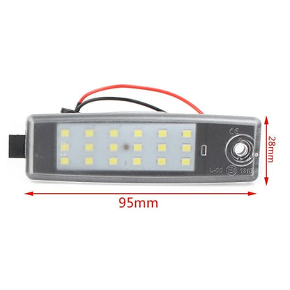 LED License Plate Light for Toyota Hiace H200, RAV4, Vanguard (2005–2020)