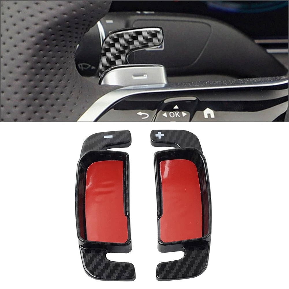 Steering Wheel Paddle Shifter Extensions for Benz A B C E S CLA GLB EQA (2010–2023)