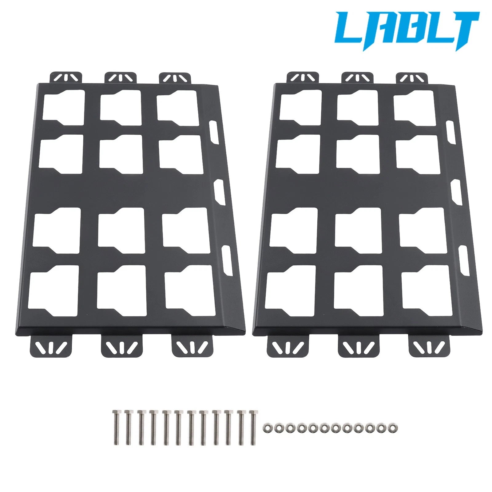 2X Mounting Plate for Organization (100 Lbs, Powder Coat)
