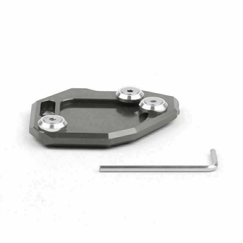 Side Stand Kickstand Plate Pad for BMW F800GS F800 GS (2008–2015) Gray T9