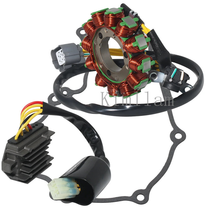 Stator Coil + Regulator Rectifier + Gasket for Kawasaki KX450F (2016–2018) 21003-0168