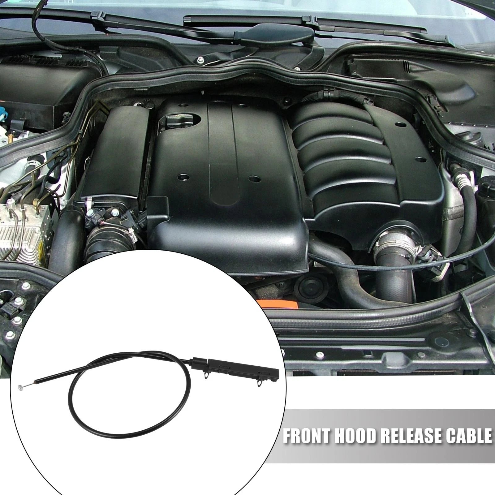 Hood Release Cable Engine Front for BMW X5 E53 (1998–2006)