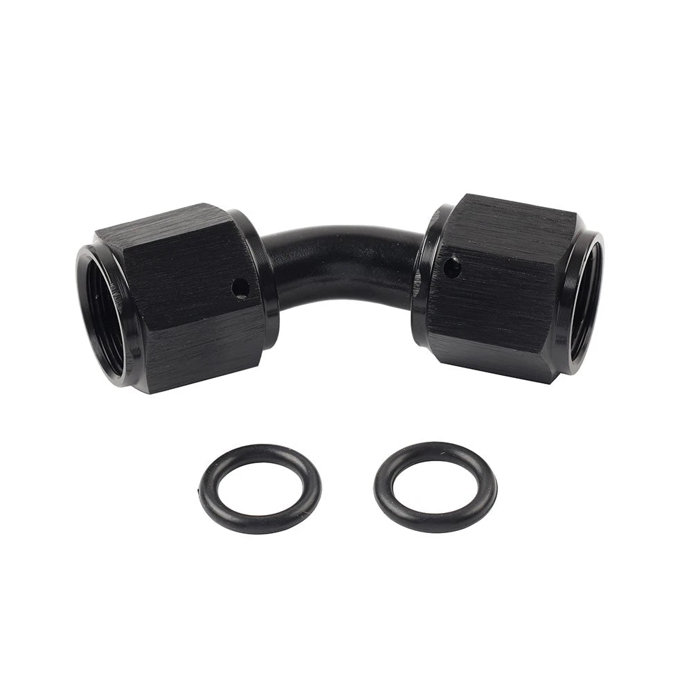 6AN Female to Female 45 Degree Swivel Coupler Union Fitting Adapter Connector