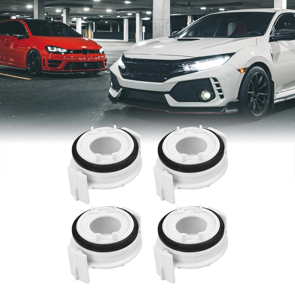 Set of 4 H7 LED Headlight Adapter Bulb Retainer Holders for BMW E46 E65 E90
