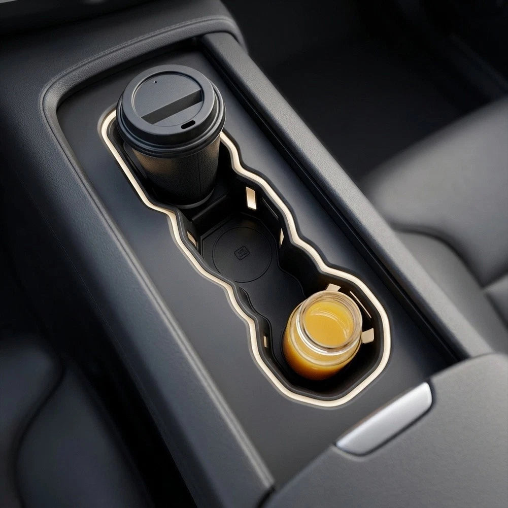 Car Drink Coaster for XC60 (2018–2023) Center Console Insert Dust Resistant