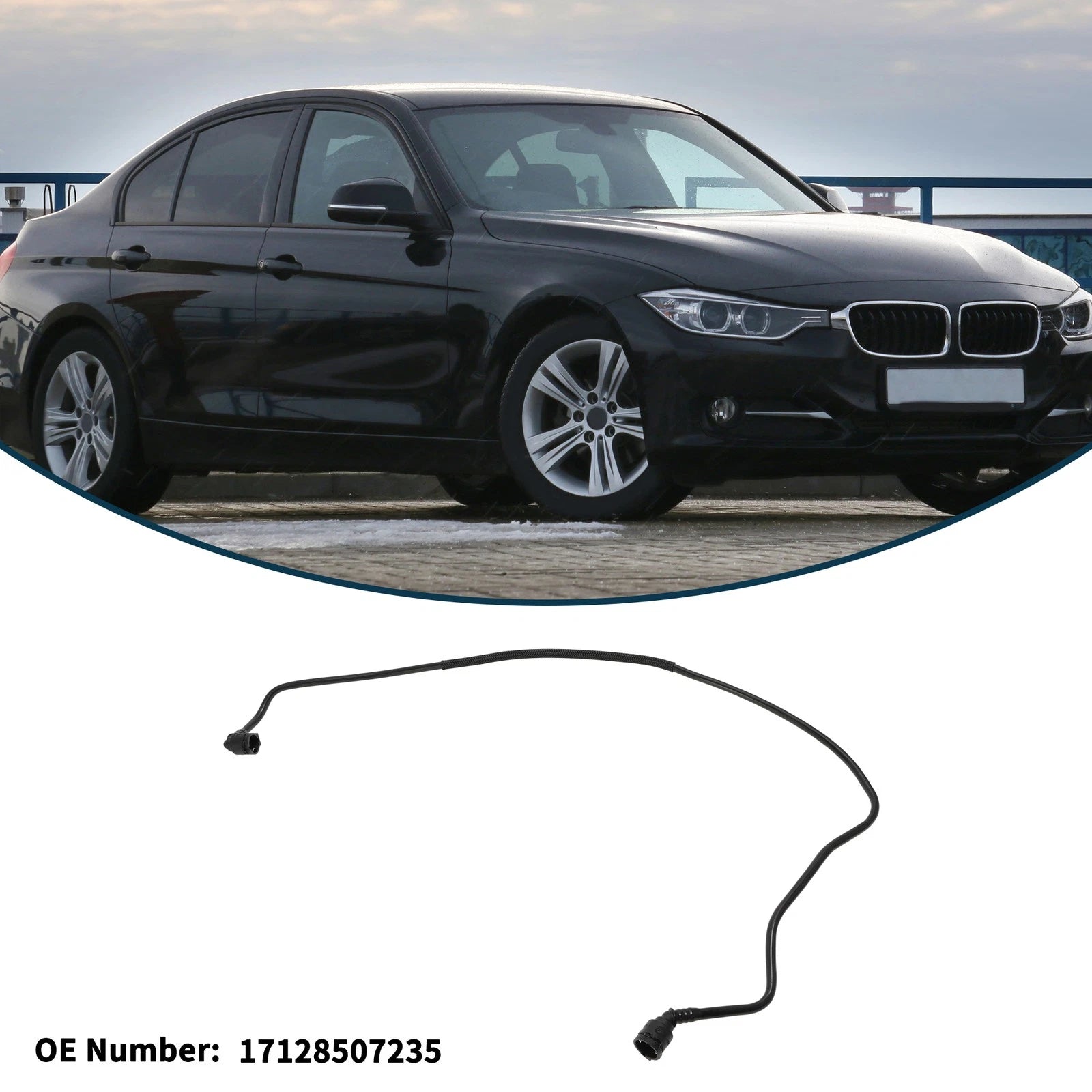 Radiator Hose Replacement for BMW 1 Series 114d 116d 118d (2005–2013)