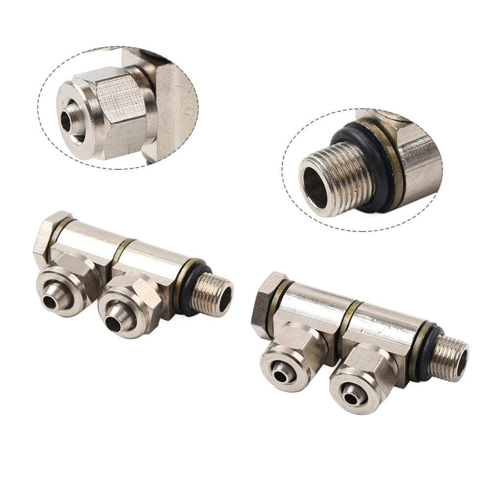Air Valve Metal Connector for Tire Changer Machine (6mm, 8mm)