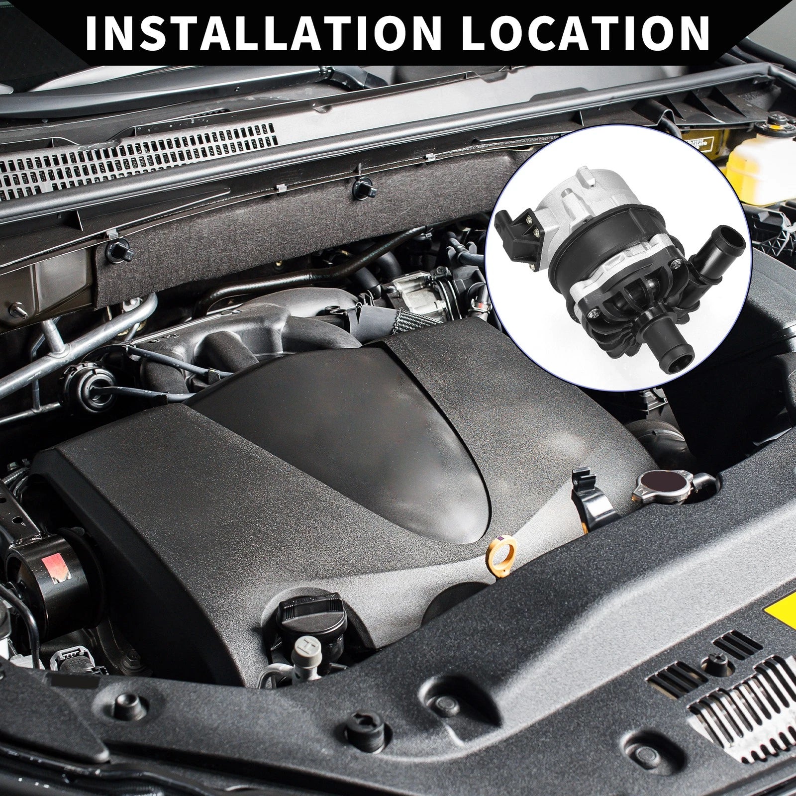 Auxiliary Cooling Water Pump Replacement for Audi A4 B8 (2007–2015)