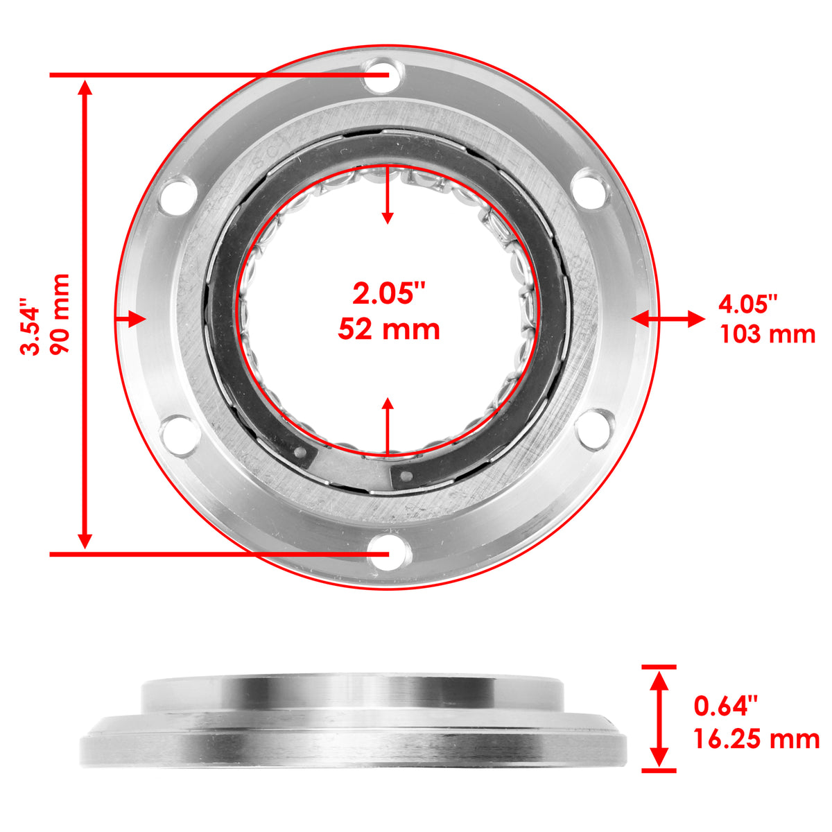 Starter Clutch One Way Bearing for Honda Foreman 450 ES TRX450FE (2002–2004)