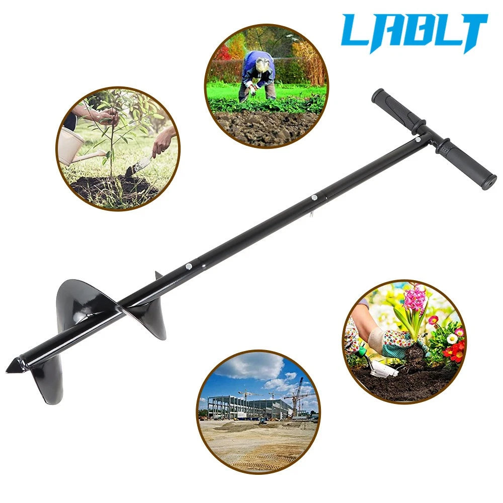 Auger Drill Bit for LABLT Large Hand Auger (5.9"×33")