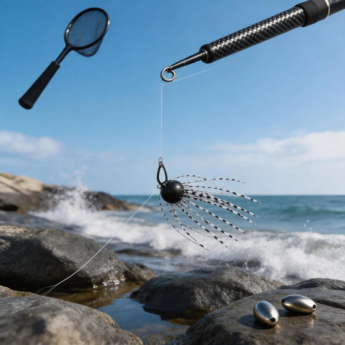 4pcs Soft Round Lure Set 18mm for Bass Trout Pike