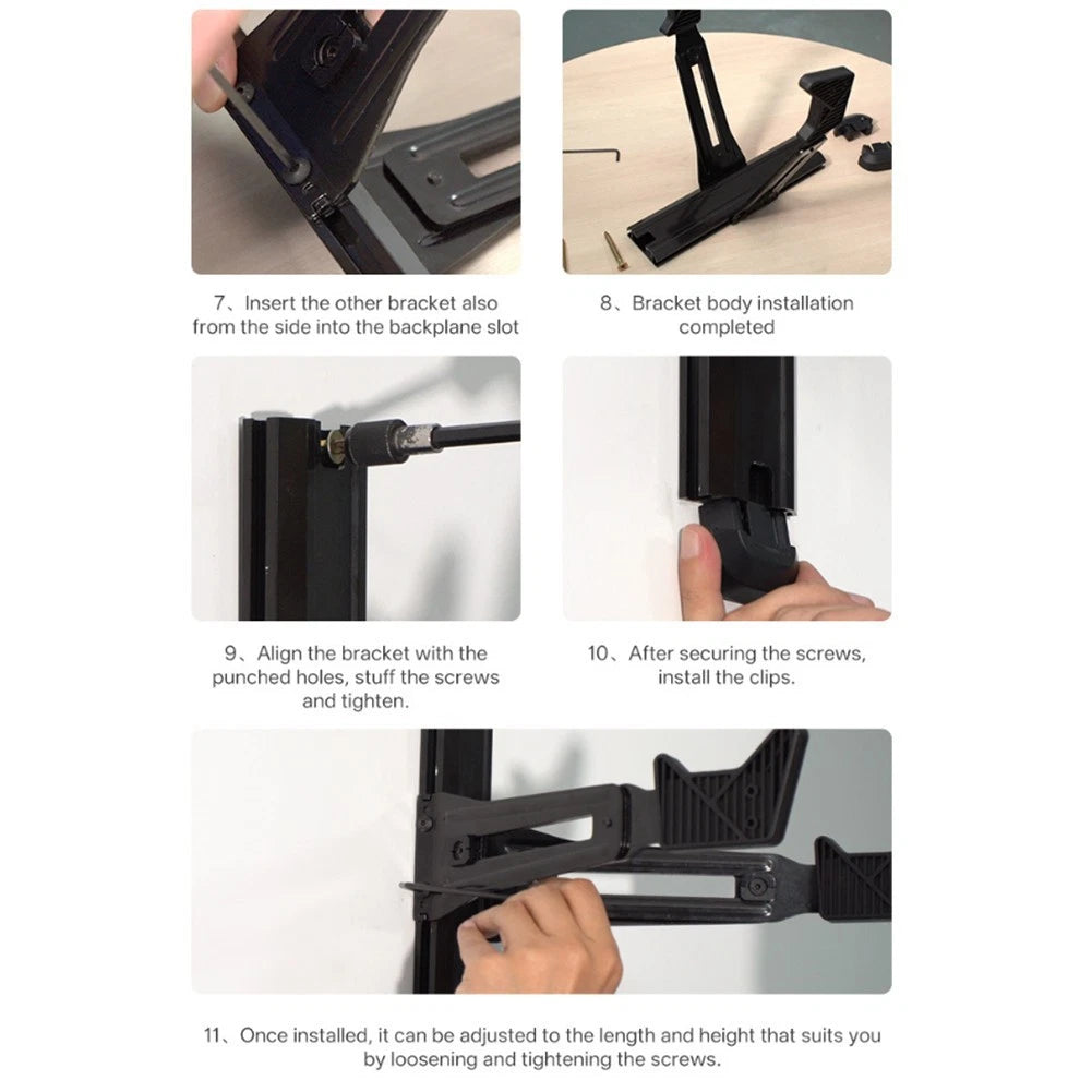 Flexible Bike Storage Solution for Adjustable Distance and Angle Settings