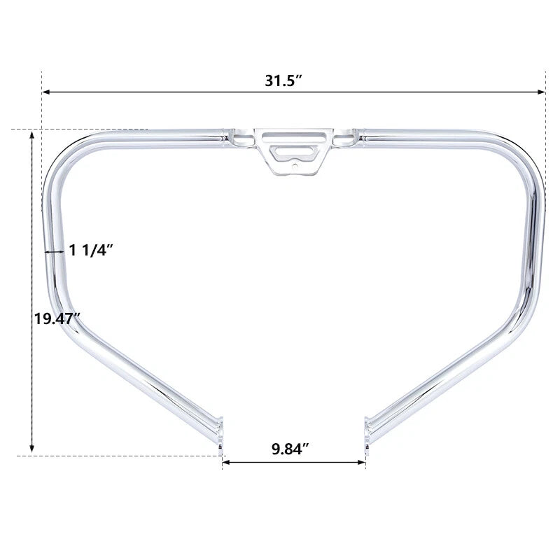 Engine Guard Crash Bar for Harley Softail Heritage Classic (2018–2025)