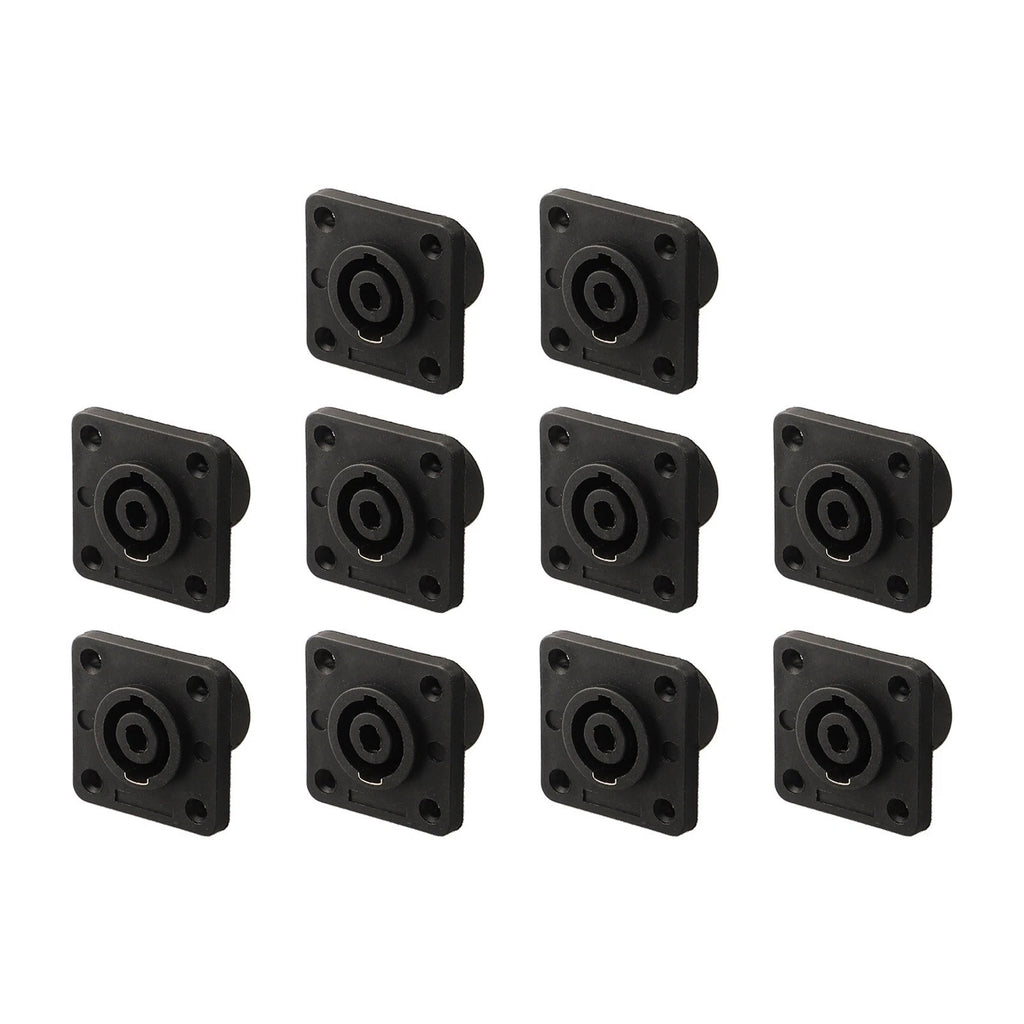 4 Pole Speakon Panel Mount Connectors for