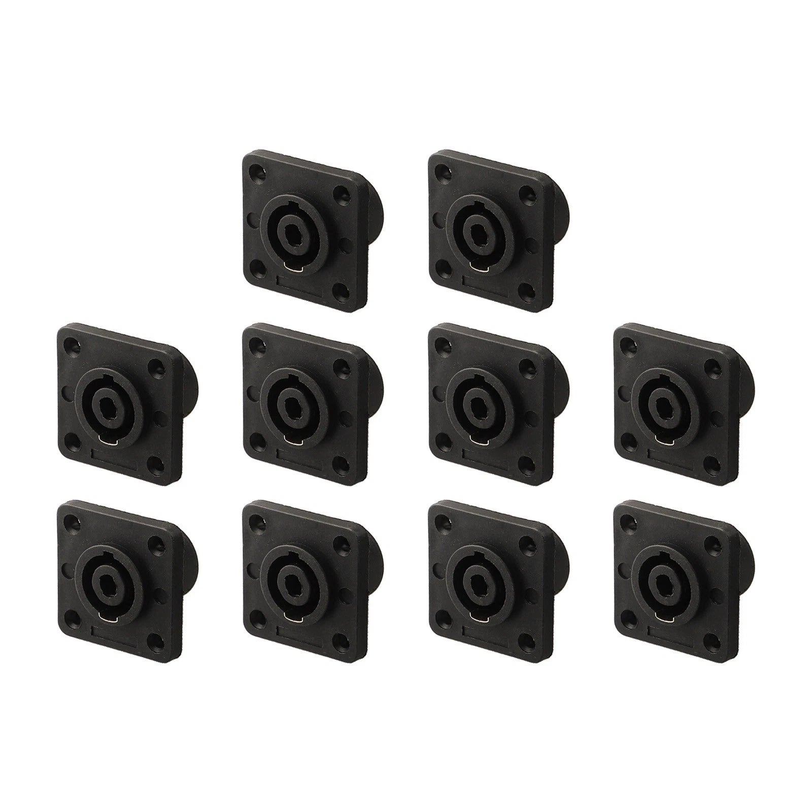 4 Pole Speakon Panel Mount Connectors for
