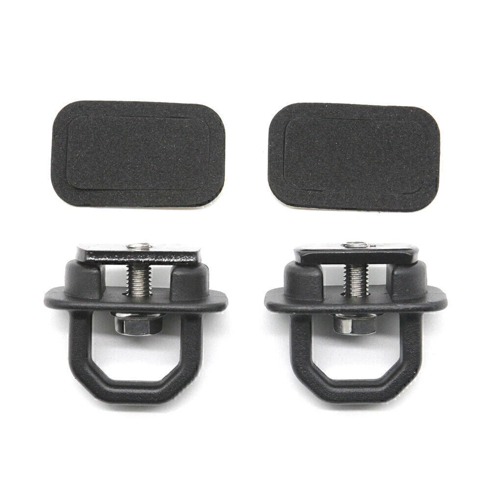 2Pcs Tie Down Anchors Hooks for Chevy Silverado Black