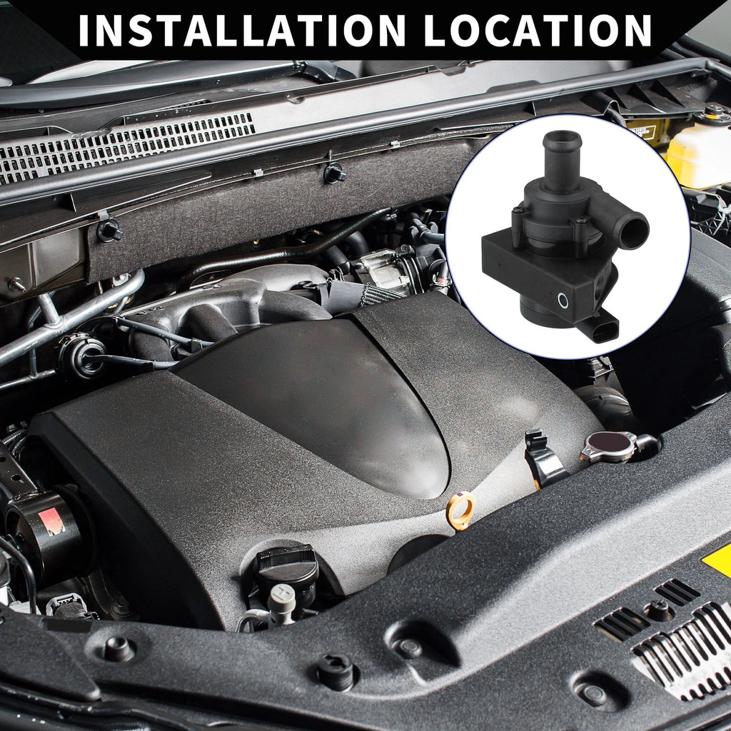 Auxiliary Water Pump Replacement for Audi A3 2.0L and Volkswagen Beetle (2009–2016)