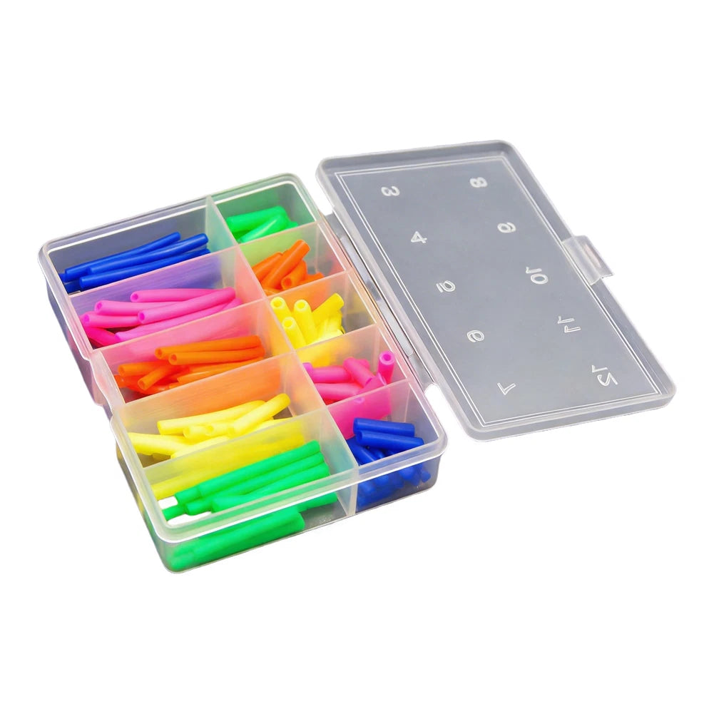 Fishing Float Rigging Sleeves Stops Set of 2 (5.5x4.5cm, 9.5x5cm)
