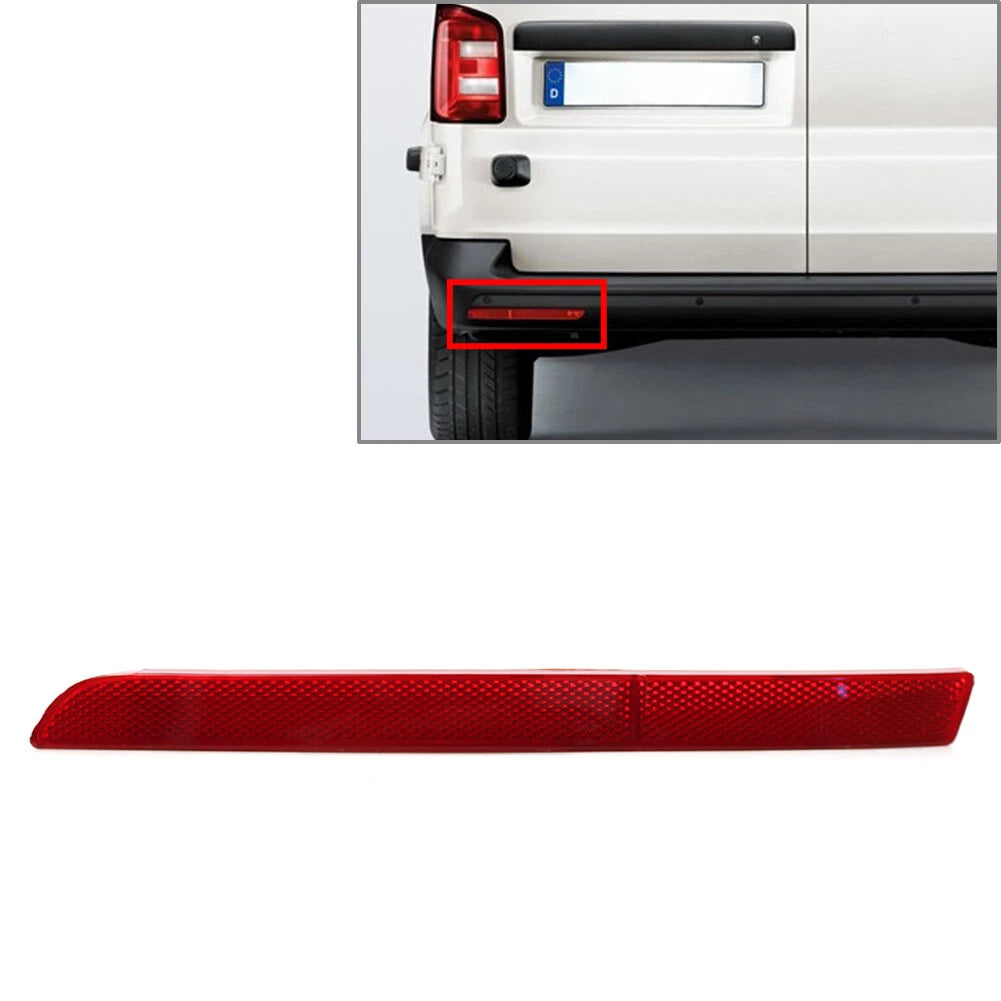 Rear Bumper Reflector Light for VW T5 Transporter Caravelle Multivan (2003–2015)