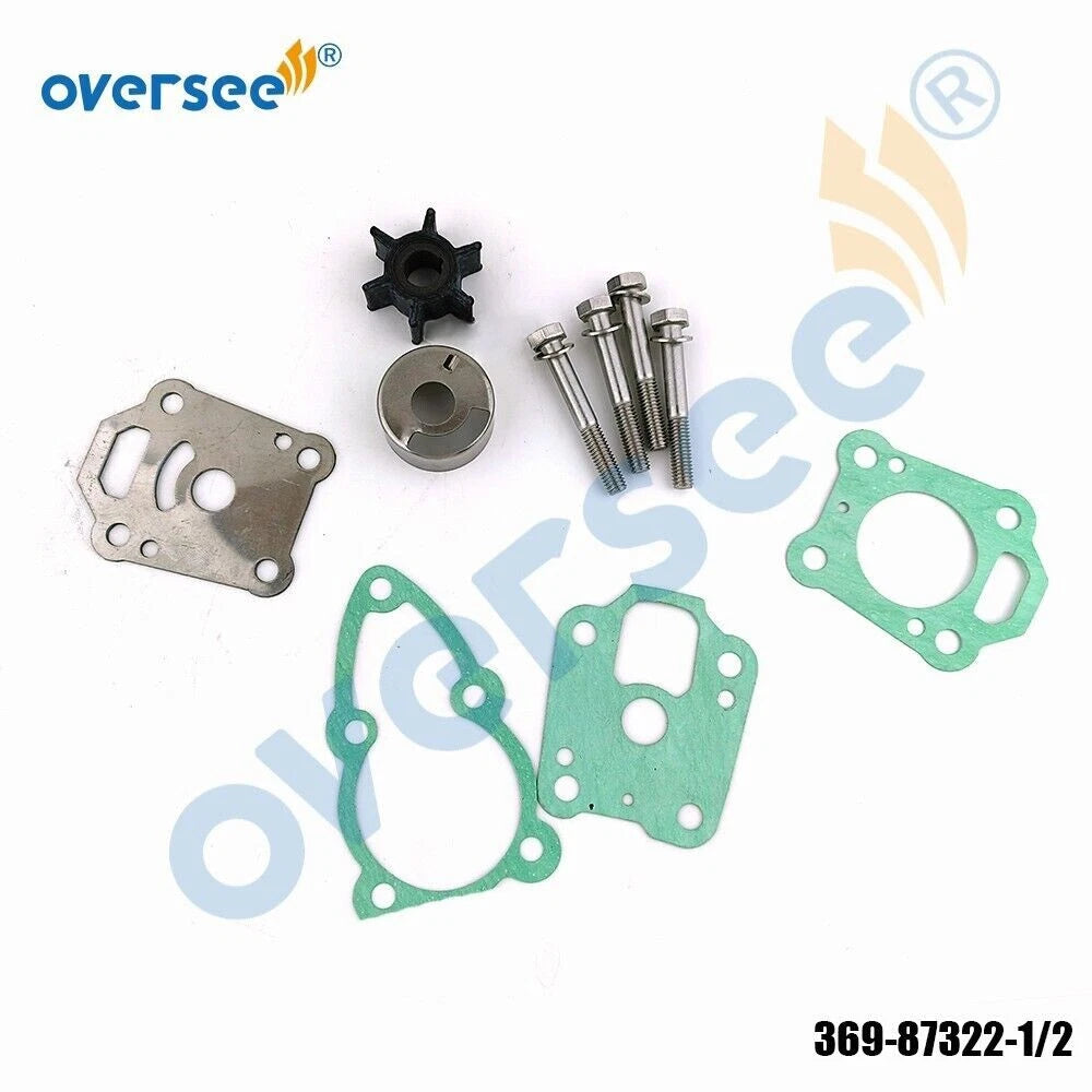 Water Pump Repair Kit for Tohatsu Nissan 4 5HP Outboard (M5BS, 8M0155395)