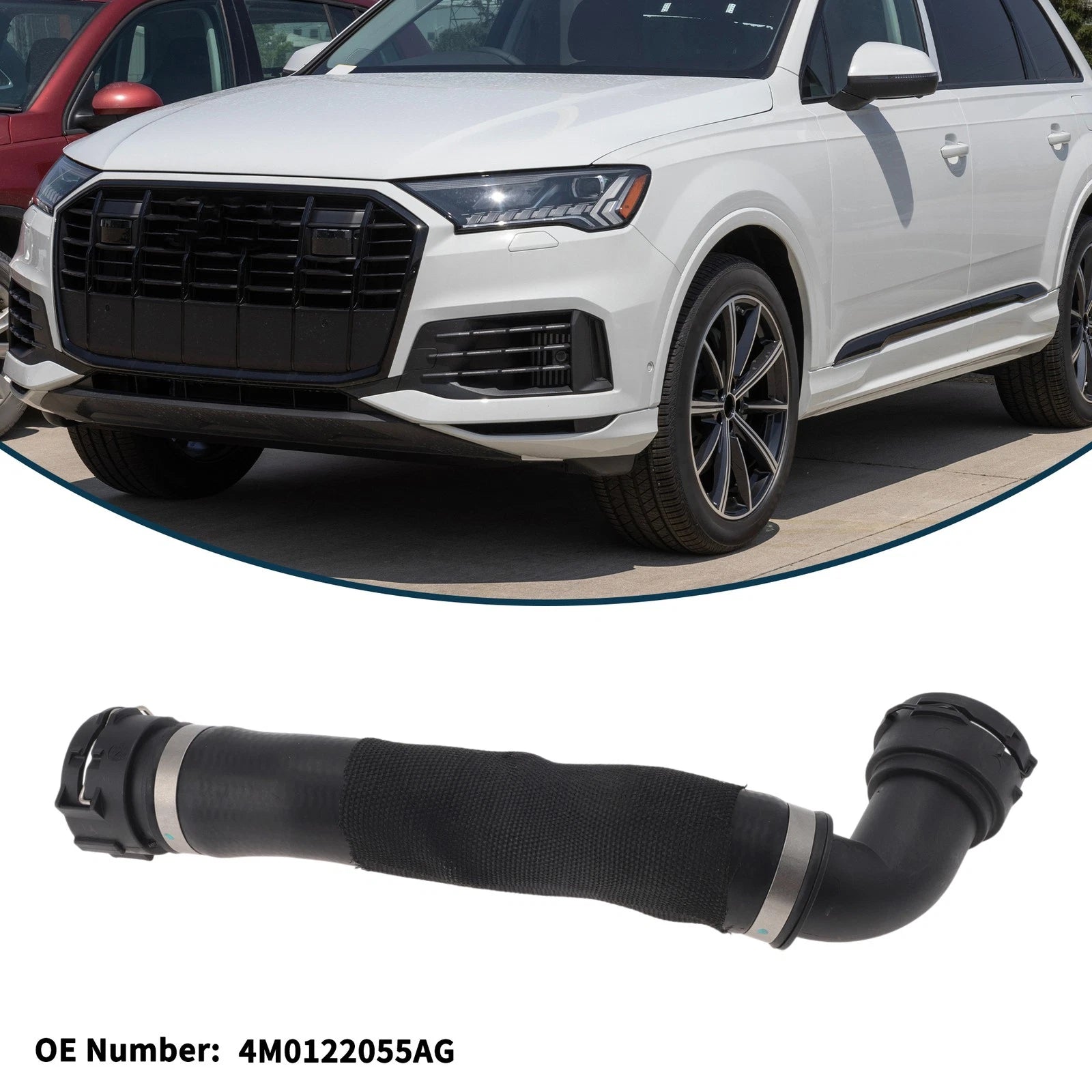 Radiator Hose Replacement for Audi Q7 3.0L (2017–2021)
