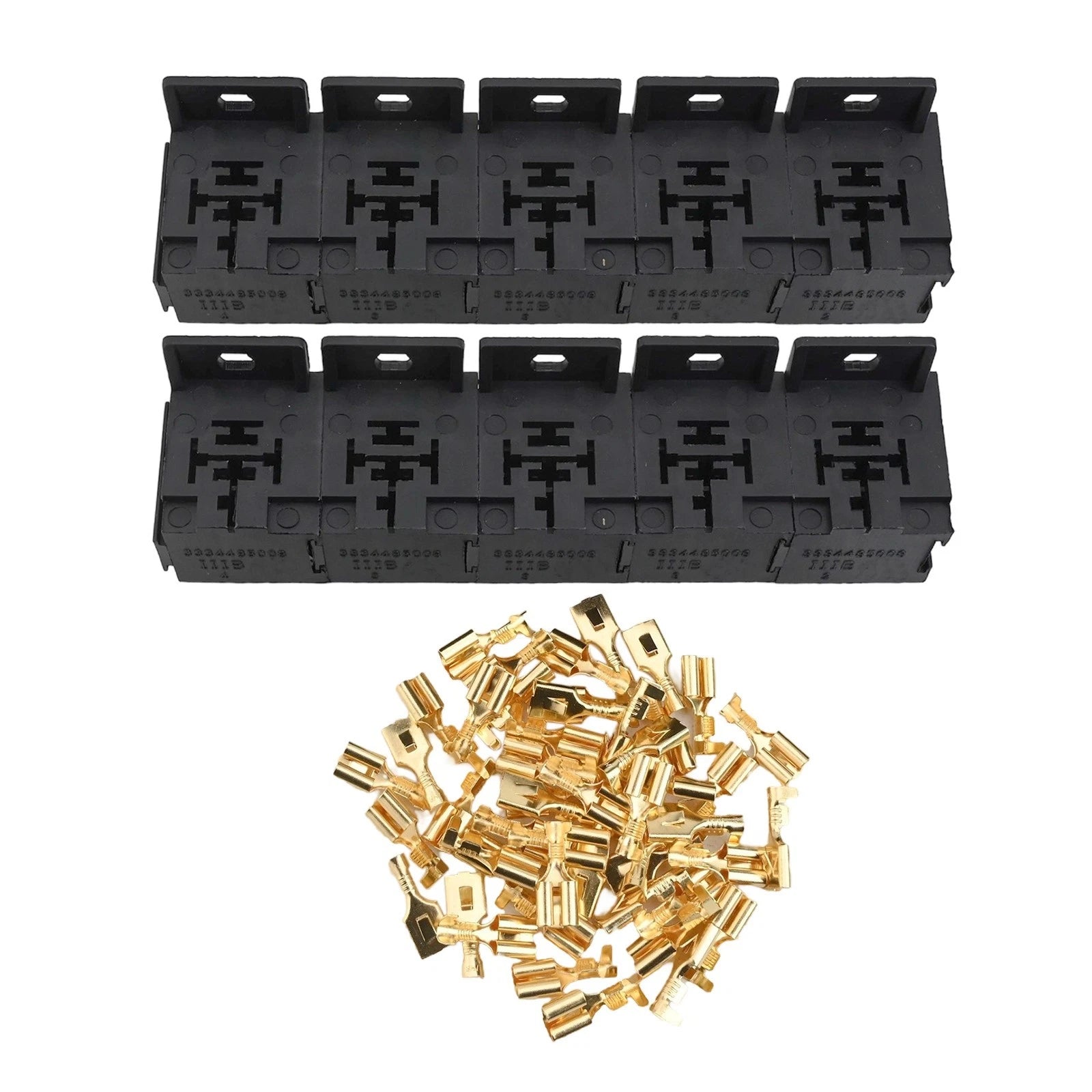 Relay Socket Holder Kit with Terminals for Universal Applications