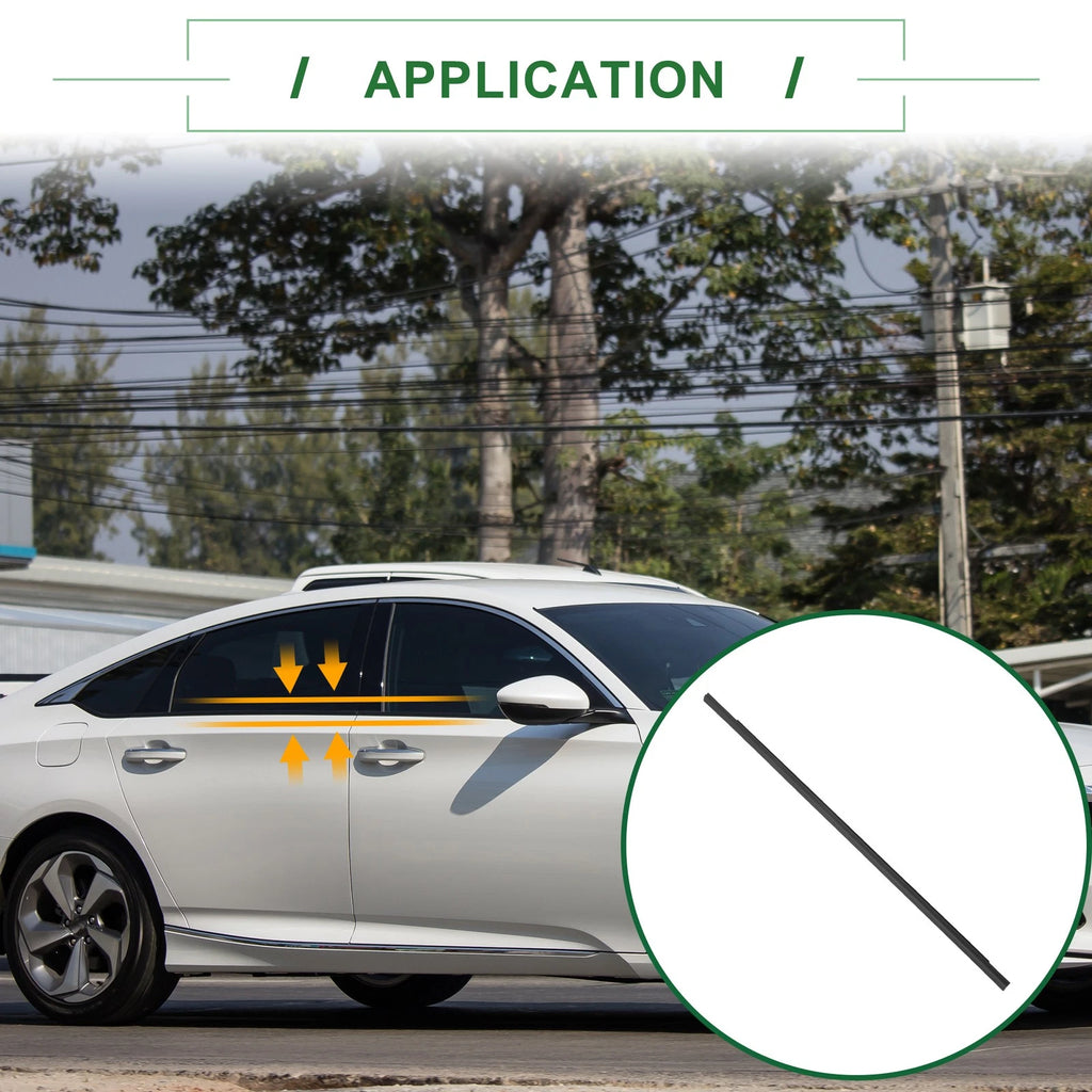 Front Right Window Weatherstrip Seal Replacement for Honda Accord (2018–2021)