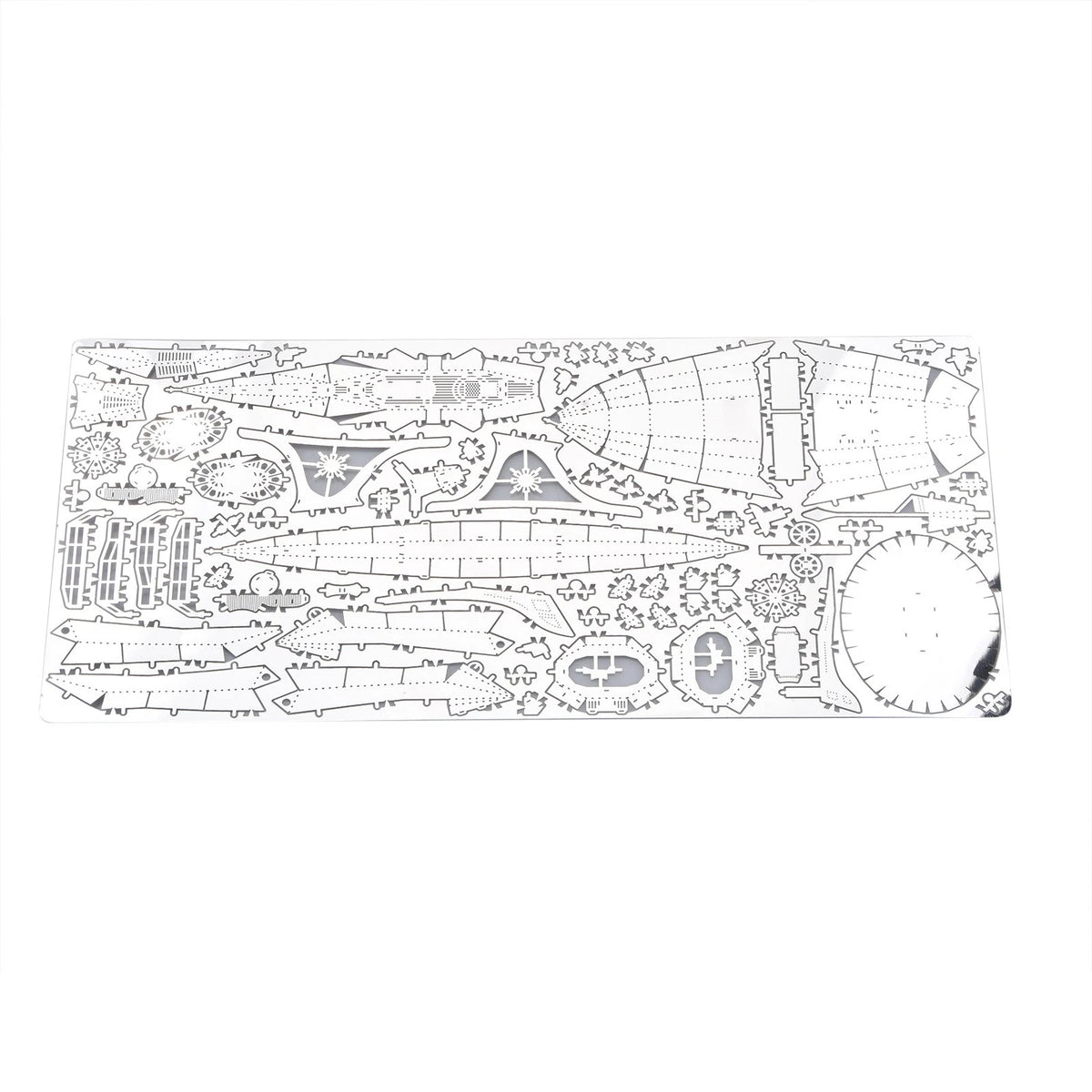 3D Metal Nautilus Nuclear Submarine Model Kit (Unassembled)