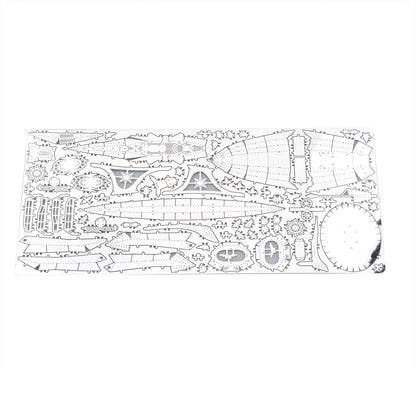3D Metal Nautilus Nuclear Submarine Model Kit (Unassembled)