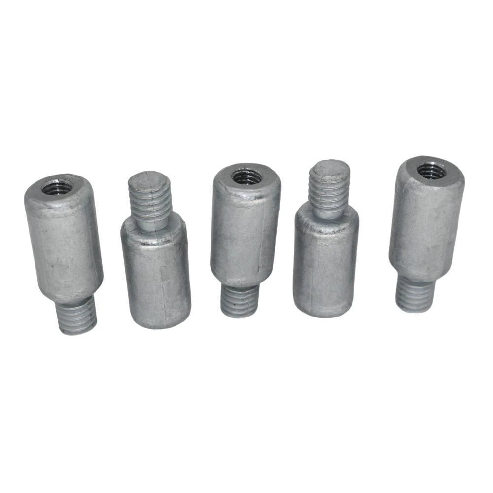 Set of 5 Zinc Anode Rods for Volvo Penta (Replaces 838929, 804107, 800476, 858501)