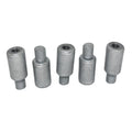 Set of 5 Zinc Anode Rods for Volvo Penta (Replaces 838929, 804107, 800476, 858501)