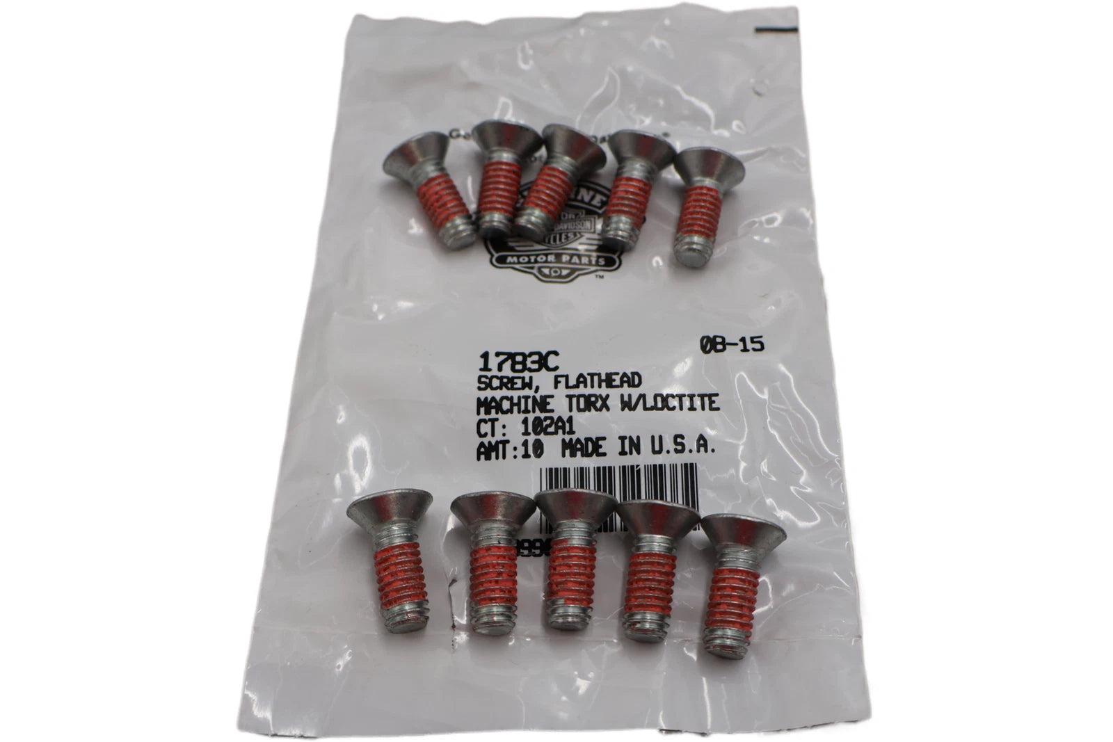 OEM Machined Screw Flathead Torx for Harley-Davidson (1783C)
