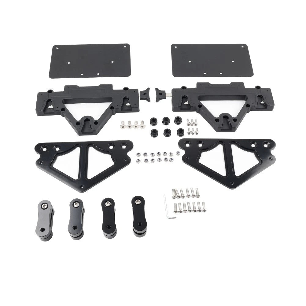 Motorcycle Saddlebag Guard Rails Bracket Quick Release Lockable Mount For Harley