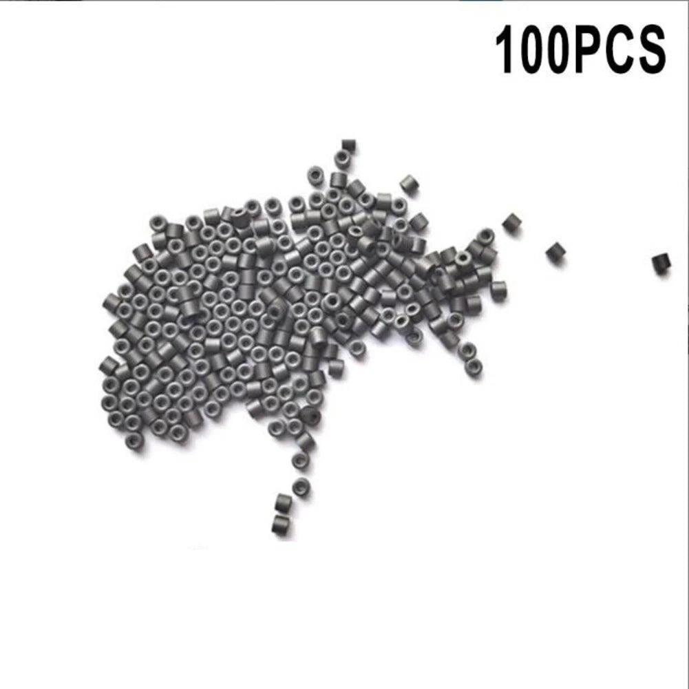 100pcs Hollow Ferrite Beads for Filtering RF Noise on Data and Power Cables