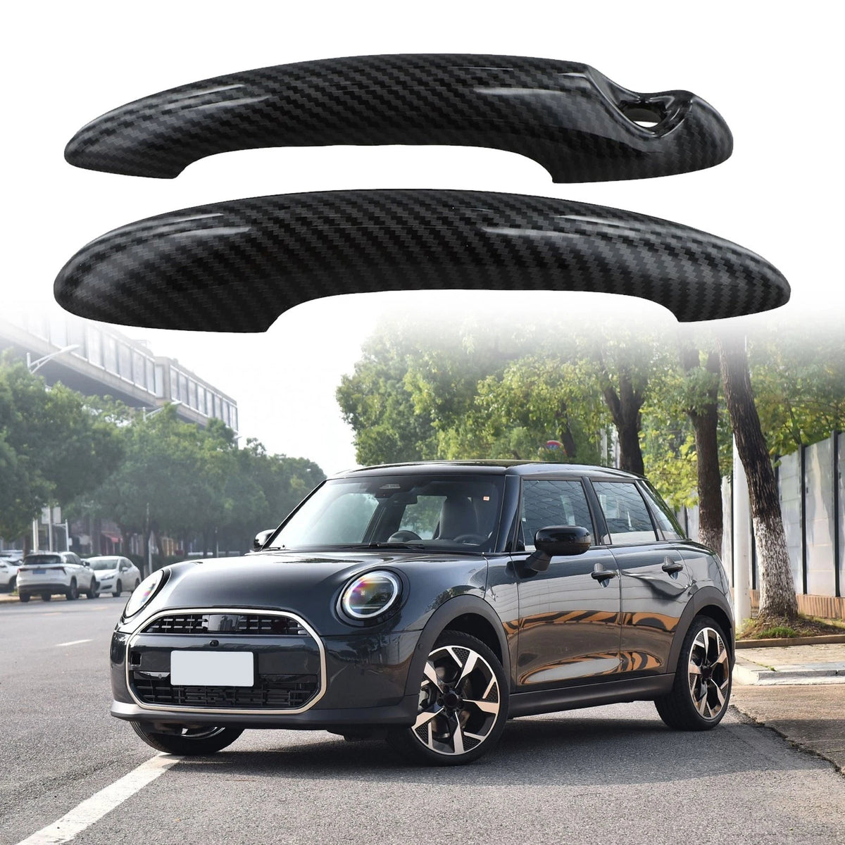 Carbon Fiber Door Handle Cover for